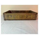 Wooden Crate with Printed Graphics