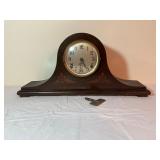 Sessions Wood Mantel Clock with Key