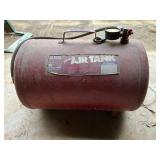 Portable Steel Air Tank with Gauge