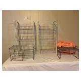 Metal and Plastic Storage Racks