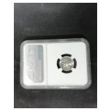 US 1947 S Dime, Silver, KM-195, NGC MS 65