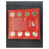 US 2009 Presidential $1 Coin Uncirculated Set, P &