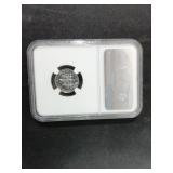 US 1962 10C Roosevelt Dime, Silver, KM-A195, NGC P