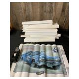 Printed Posters Featuring Vehicles and Dogs