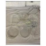 Clear Glass and Pyrex Kitchenware