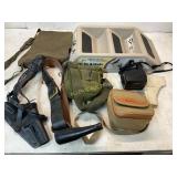 Accessories Including Polaroid Camera