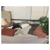 Textile Fabrics and Faux Greenery Lot