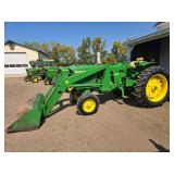 1962 John Deere 4010 gas w/158 front loader