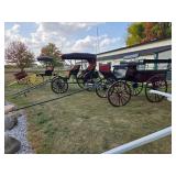 Steel frame, undercut front wheels English carriage