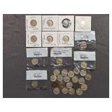 14 Buffalo Nickels - 1927-1937 + 18 Buffalo Nickels - No Dates