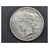 18. 1923-S Peace Dollar
