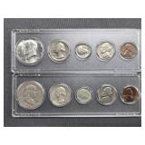 24. 1960-P & 1965-P mint sets (uncirculated)
