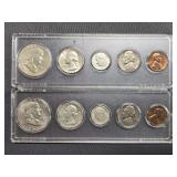 1962-P & 1963-P mint sets (uncirculated)