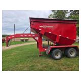 DK 350 bu. goose neck grain trailer