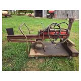 3pt. hyd. tractor log splitter
