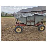 American Standard galvanized 120 bu. gravity box