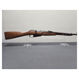 Russian Nagant 7.62 X54R carbine bolt w/folding bayonet #KSH4305