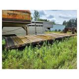 Neckover 8’X24’ gooseneck equipment trailer