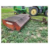 New Idea 7’ cut-conditioner flail mower