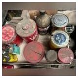 Tabacco Cans and Othr Containers