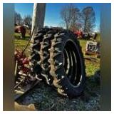 (3) Firestone 11.2-38 New Tractor Tires