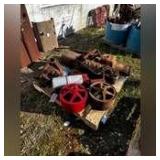 Pallet of Farmall Tractor Parts