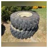 Tract Loader Tires and Wheels