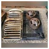 Miscellaneous, Oliver Grills and Two Belt Pulleys