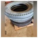 (3) two 6.00-16, one 5.00-15 implement tires