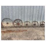 (5) Steel Wheels