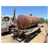 Propane Tank on Wagon