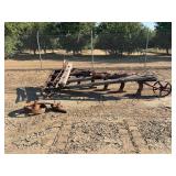 5 Bottom Wood Beam Plow