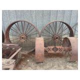 (3) Steel Wheels