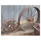 (2) Steel Wheels
