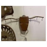 Decorative Bull Head Key Rack