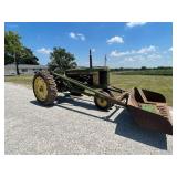 1956 John Deere 520 with 45 Loader