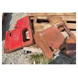 (3) International Harvester Suitcase Weights
