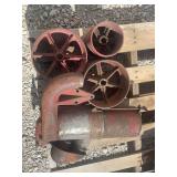 International Pulleys and Air Cleaner