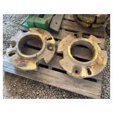 (2) John Deere Wheel Weights