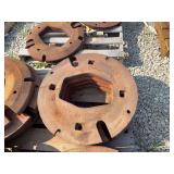 Set of 4 Rear Wheel Weights
