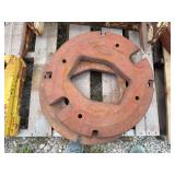 (2) International Harvester Wheel Weights