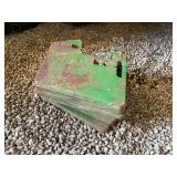 (6) John Deere Suitcase Weights