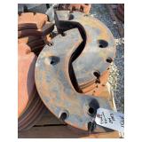 Set of 4 Split Rear Wheel Weights