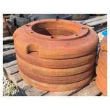 Set of 5 Rear Wheel Weights