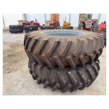 New Firestone 20.8–38 tires