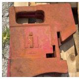 (2) International Harvester Suitcase Weights