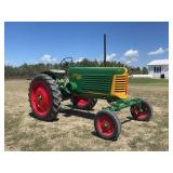 1951 Oliver 66 Row Crop Gas with Wide Front End