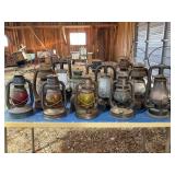 Large Lot of Lanterns