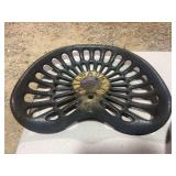 (3) Cast Iron Seats