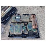 Set of American Tractor Weights with Bracket